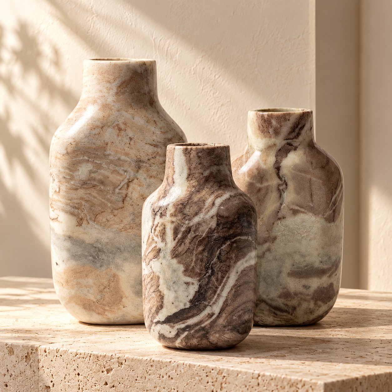Handcrafted Marble Objects