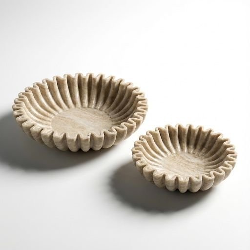Beige Ribbed